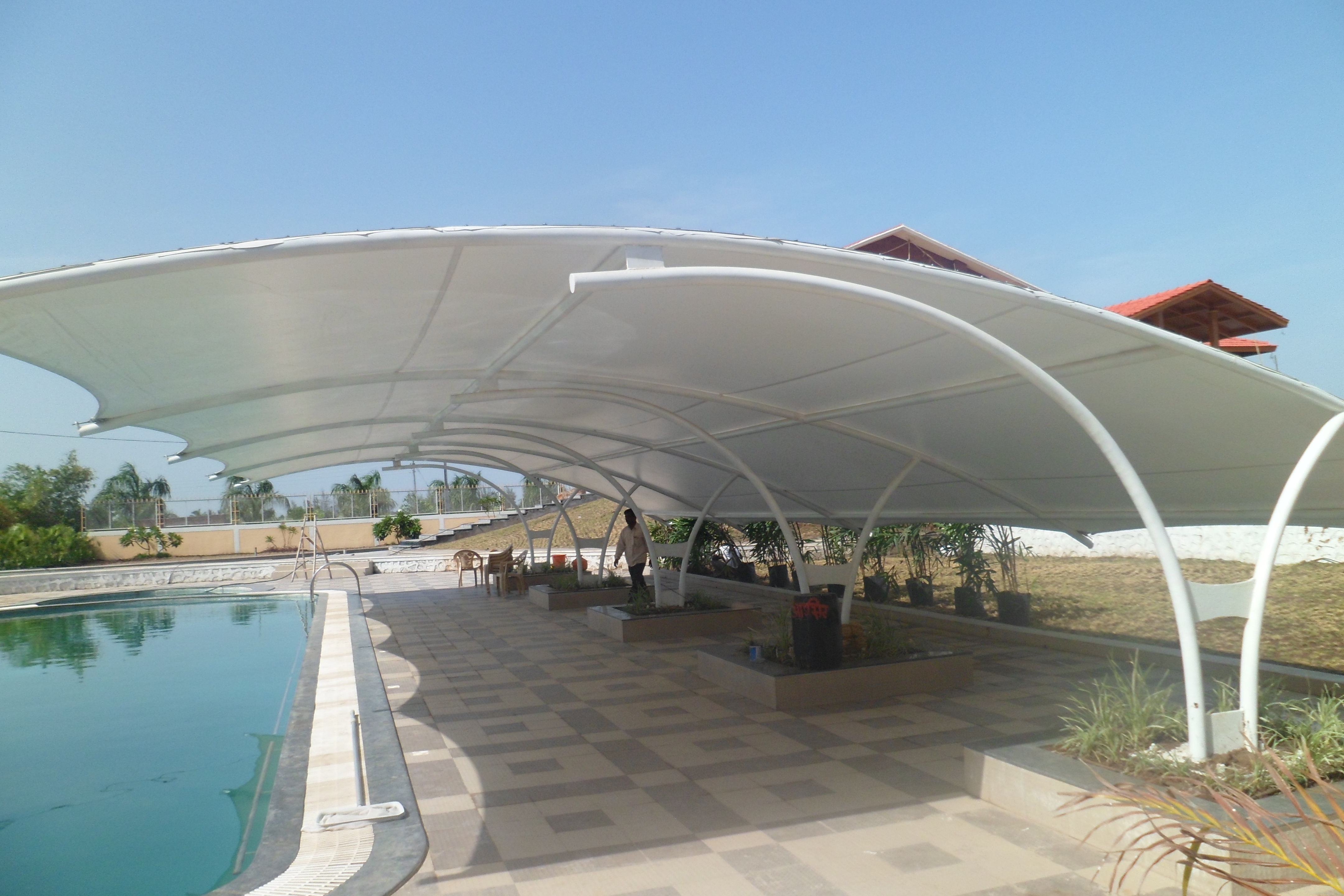 swimming pool tensile structure - swimming-pool-tensile-structure
